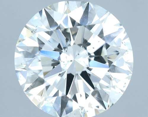 2.03 carat I-SI2 Excellent cut Natūralus Round Deimantas (1)