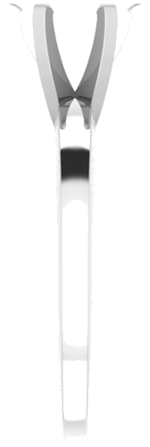 Sužadėtuvių Žiedas „Solitaire“ 585 Baltojo Aukso Round 7.3mm x 7.7mm (4)