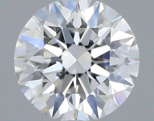 0.19 carat F-VVS2 Excellent cut Natūralus Round Deimantas (1)