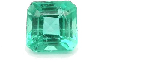 0.77 carat GREEN STEP cut Octagonal Smaragdas (1)