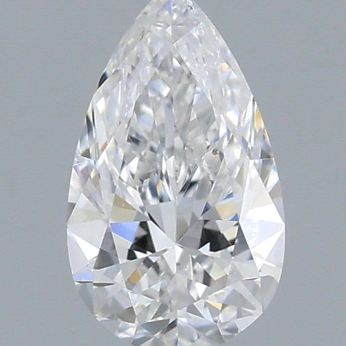 0.31 carat E-VS2 Natūralus Pear Deimantas (1)