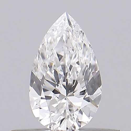0.3 carat F-VS2 Natūralus Pear Deimantas (1)