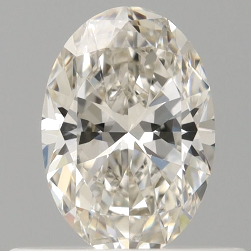 0.5 carat I-VS1 Natūralus Oval Deimantas (1)