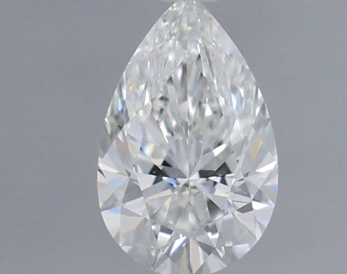 0.31 carat F-VS1 Natūralus Pear Deimantas (1)