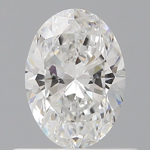 0.52 carat E-VVS2 Natūralus Oval Deimantas (1)