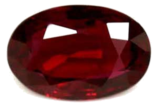 0.54 carat RED Oval Rubinas (1)