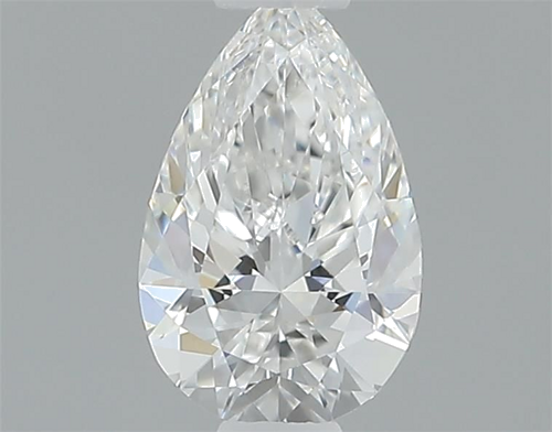 0.3 carat E-SI1 Natūralus Pear Deimantas (1)