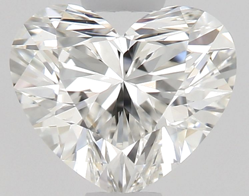 0.51 carat G-IF Natūralus Heart Deimantas (1)