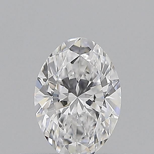 0.5 carat D-VS2 Natūralus Oval Deimantas (1)