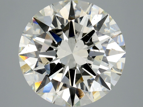 5.01 carat K-SI2 Excellent cut Natūralus Round Deimantas (1)
