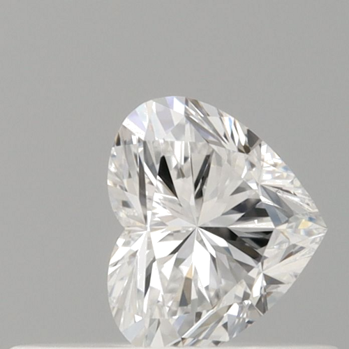 0.3 carat D-VVS2 Natūralus Heart Deimantas (1)