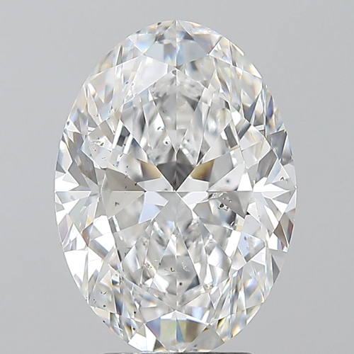 3.51 carat E-SI1 Natūralus Oval Deimantas (1)
