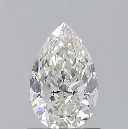 0.9 carat I-VVS2 Natūralus Pear Deimantas (1)