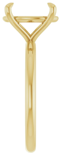 Sužadėtuvių Žiedas „Claw-Prong Solitaire“ 14k yellow gold Oval 12mm x 10mm (4)
