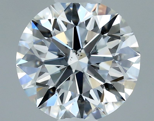 0.44 carat G-SI1 Excellent cut Natūralus Round Deimantas (1)