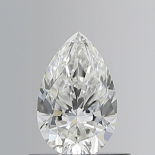 0.51 carat G-VVS1 Natūralus Pear Deimantas (1)