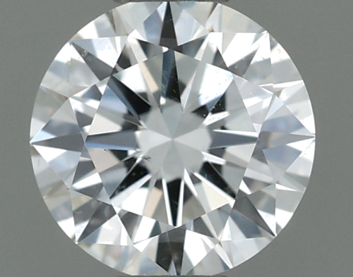 0.5 carat I-SI2 Very Good cut Natūralus Round Deimantas (1)