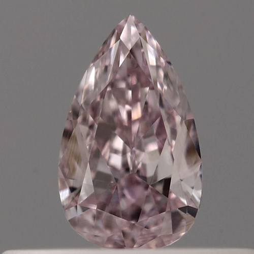 0.2 carat Fancy Purplish Pink-VS2 Natūralus Pear Deimantas (1)