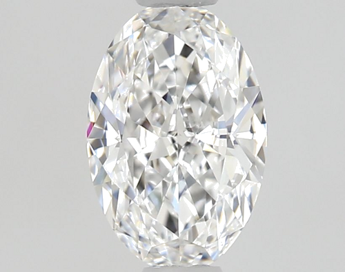0.6 carat D-VVS2 Natūralus Oval Deimantas (1)
