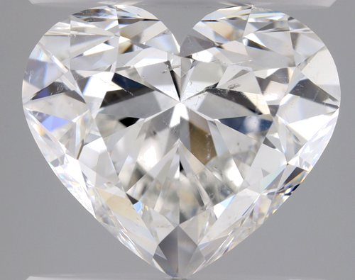 3.01 carat G-SI2 Natūralus Heart Deimantas (1)