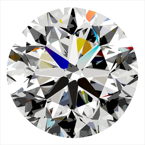 0.3 carat D-VVS2 Very Good cut Natūralus Round Deimantas (1)