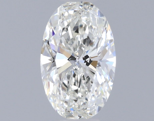 0.51 carat H-VVS1 Natūralus Oval Deimantas (1)