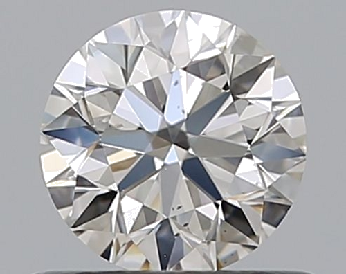 0.5 carat F-SI1 Excellent cut Natūralus Round Deimantas (1)