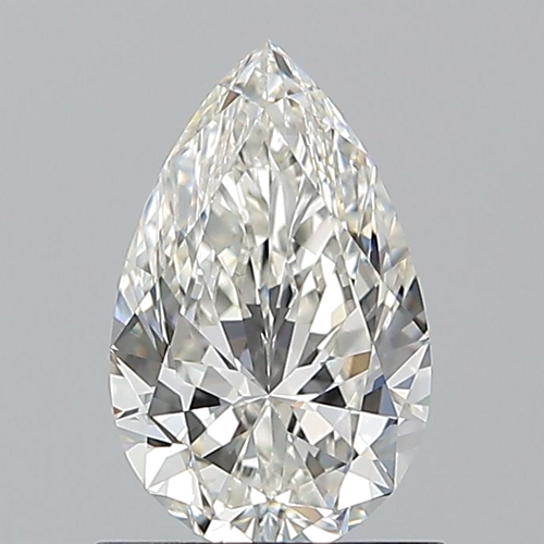 0.9 carat G-VVS1 Natūralus Pear Deimantas (1)