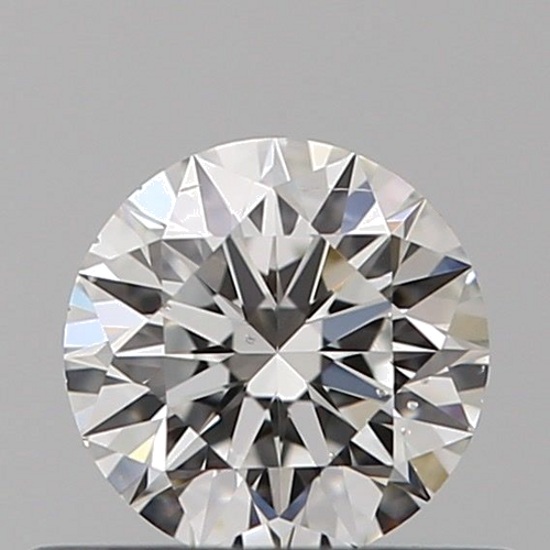 0.4 carat F-SI2 Excellent cut Natūralus Round Deimantas (1)