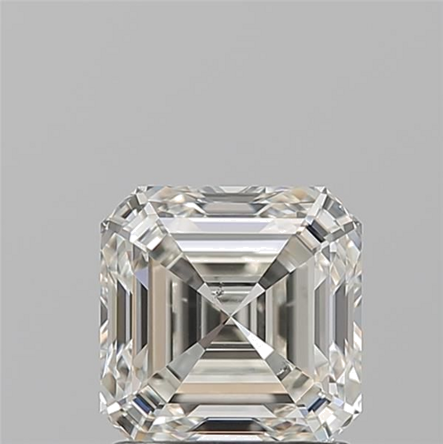 1.53 carat K-SI1 Natūralus Asscher Deimantas (1)