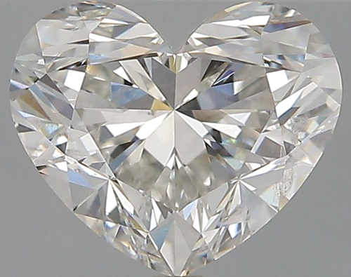 2.02 carat I-SI2 Natūralus Heart Deimantas (1)