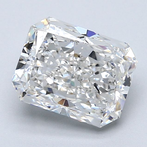2.61 carat F-VS2 Natūralus Radiant Deimantas (1)