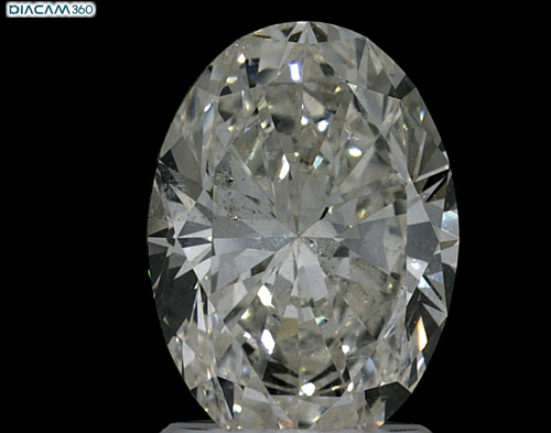 2.01 carat J-SI2 Natūralus Oval Deimantas (1)