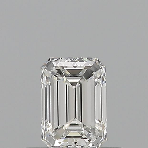0.53 carat F-VVS1 Natūralus Emerald Deimantas (1)