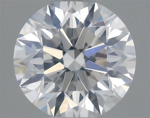 0.58 carat E-SI1 Excellent cut Natūralus Round Deimantas (1)