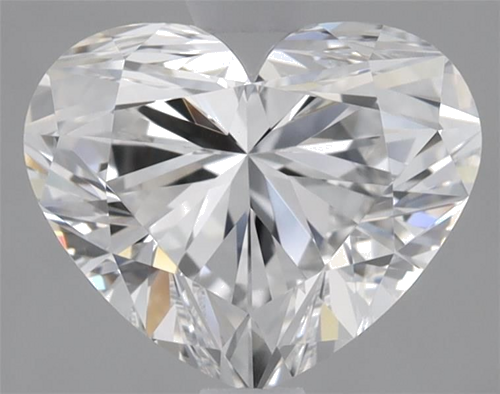 1.52 carat D-VS1 Natūralus Heart Deimantas (1)