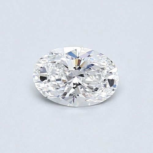 0.35 carat D-VS1 Natūralus Oval Deimantas (1)