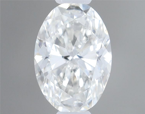 0.45 carat H-SI1 Natūralus Oval Deimantas (1)