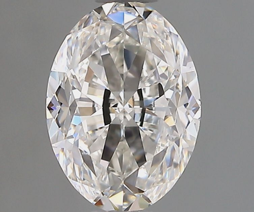1.01 carat H-VVS1 Natūralus Oval Deimantas (1)
