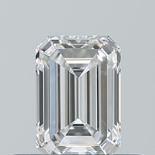 0.5 carat D-VVS2 Natūralus Emerald Deimantas (1)