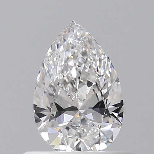 0.45 carat D-SI1 Natūralus Pear Deimantas (1)