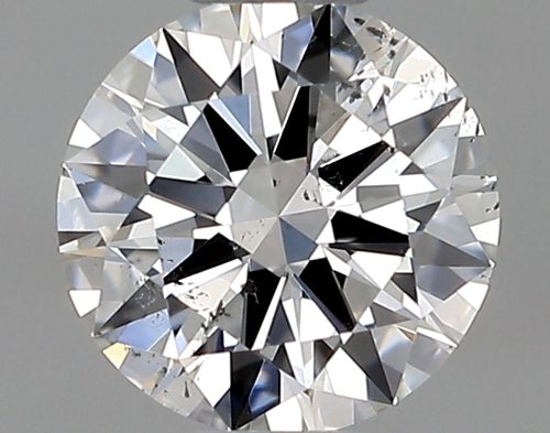 0.43 carat E-SI2 Excellent cut Natūralus Round Deimantas (1)
