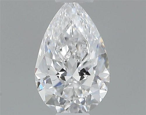 0.31 carat D-VVS2 Natūralus Pear Deimantas (1)