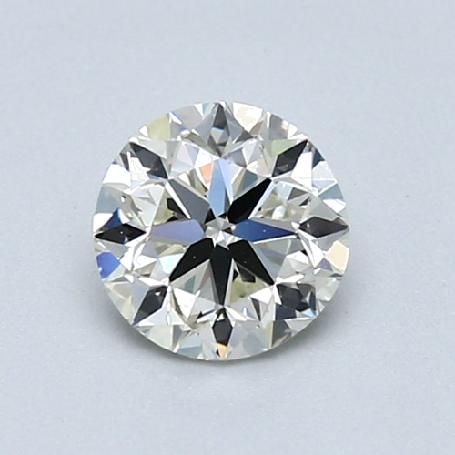 0.9 carat K-VVS1 Very Good cut Natūralus Round Deimantas (1)