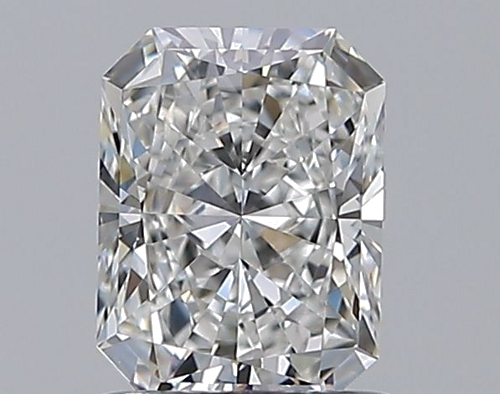 1.01 carat F-VVS1 Natūralus Radiant Deimantas (1)