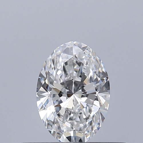 0.35 carat D-VVS1 Natūralus Oval Deimantas (1)