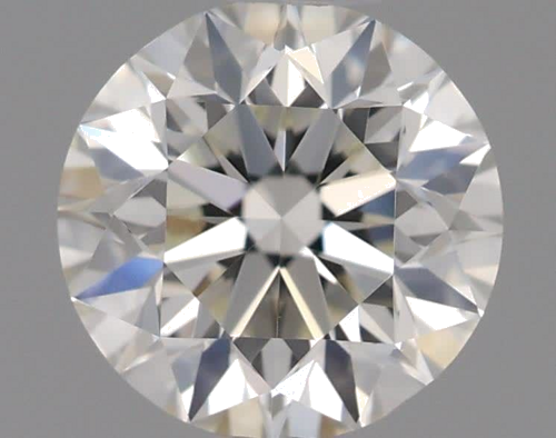 0.5 carat K-VVS2 GD cut Natūralus Round Deimantas (1)
