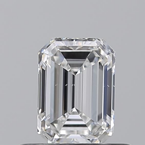 0.54 carat E-SI1 Natūralus Emerald Deimantas (1)