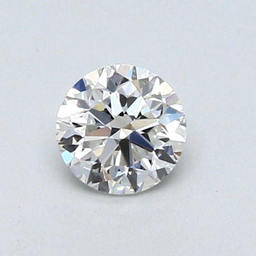 0.5 carat I-VVS2 Very Good cut Natūralus Round Deimantas (1)