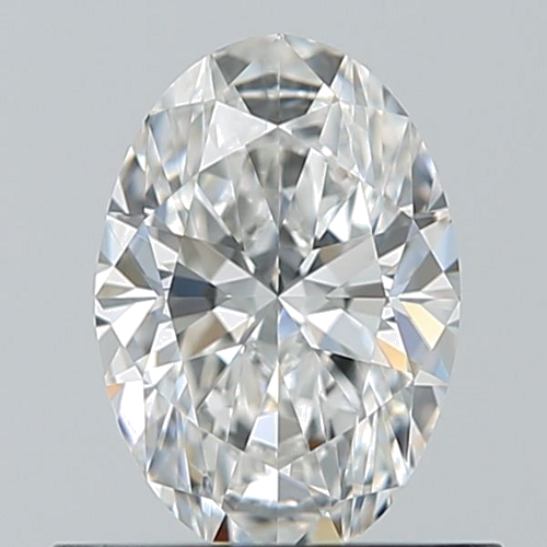 0.61 carat F-VVS1 Natūralus Oval Deimantas (1)